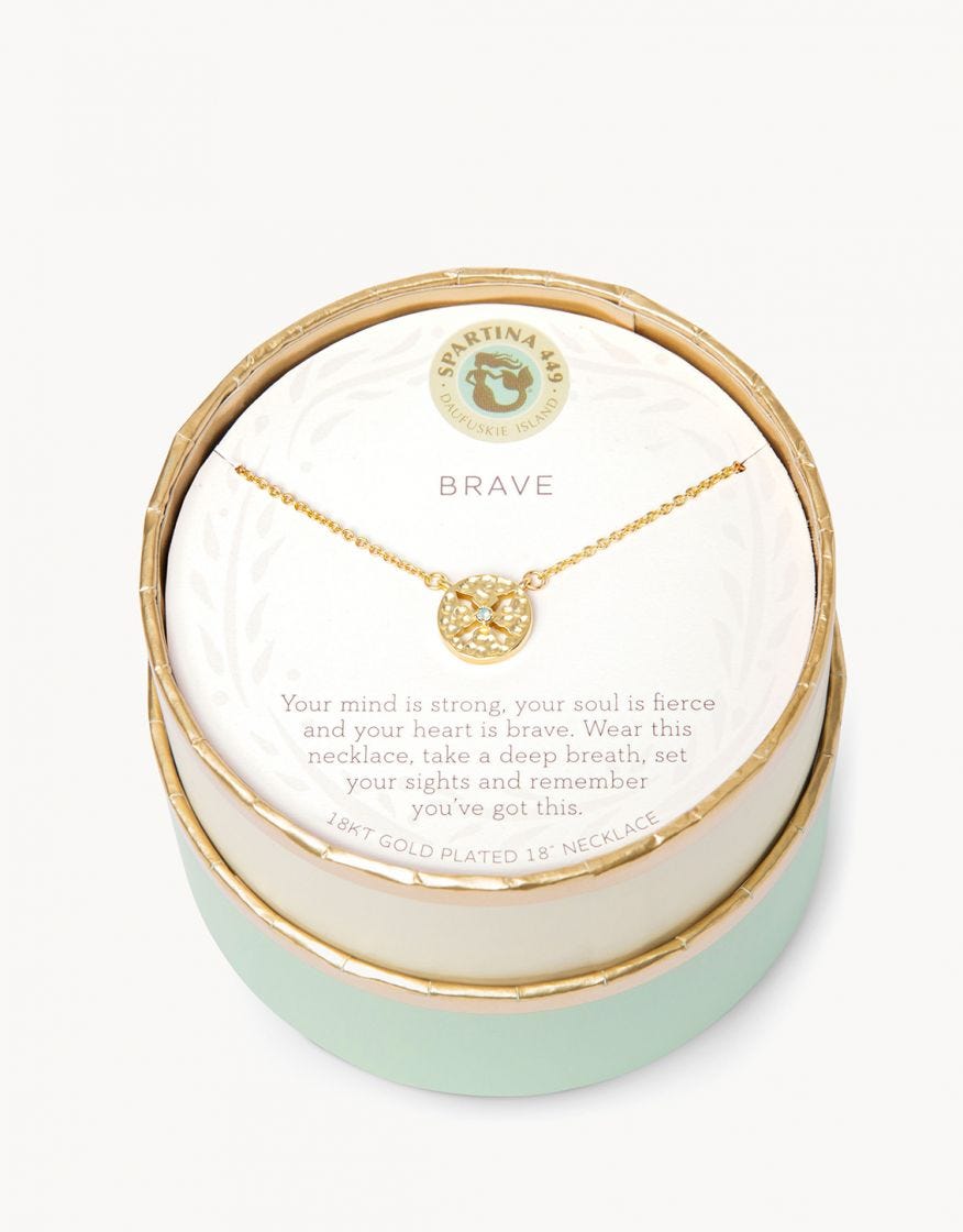 Brave Sea La Vie  Necklace by Spartina