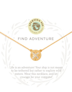 Adventure Compass Sea La Vie Necklace by Spartina