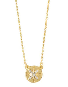 Adventure Compass Sea La Vie Necklace by Spartina