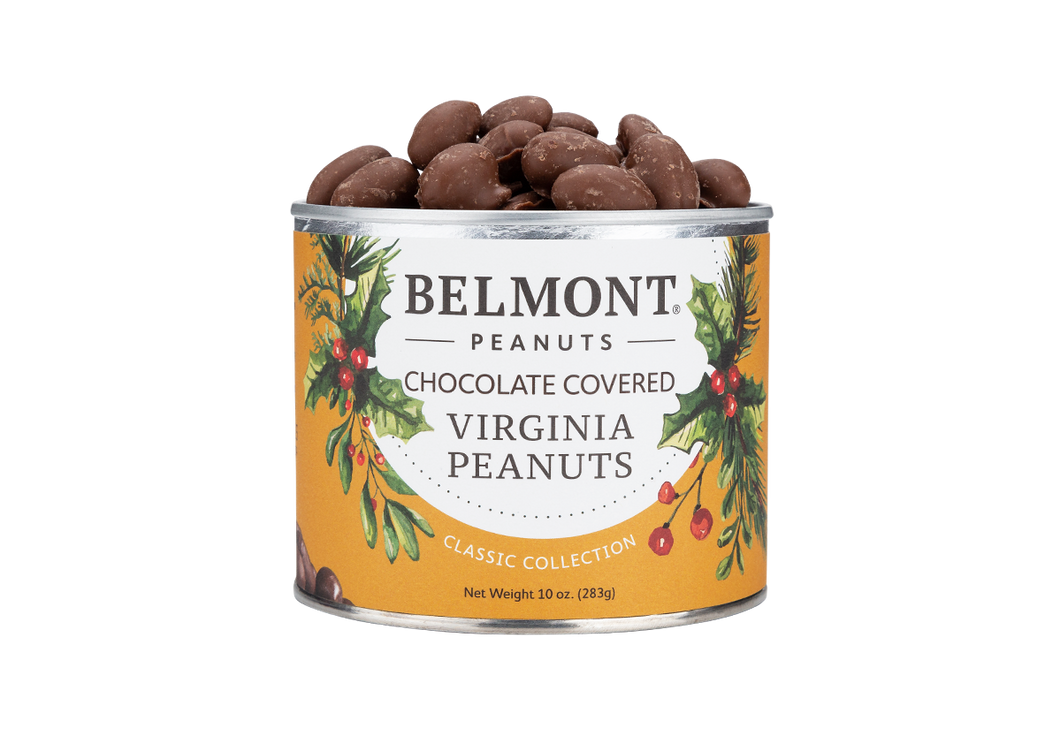 Holiday Chocolate Covered Peanuts: 10oz
