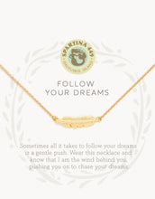 Load image into Gallery viewer, Follow Your Dreams Feather Sea La Vie Necklace by Spartina
