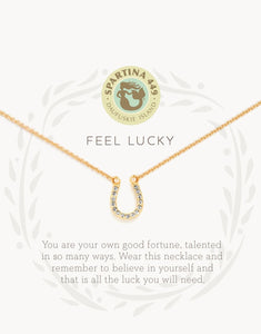 Feel Lucky Horseshoe Sea La Vie Necklace by Spartina