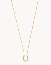 Load image into Gallery viewer, Feel Lucky Horseshoe Sea La Vie Necklace by Spartina
