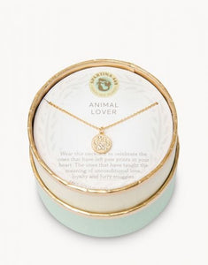 Animal Lover Paw Sea La Vie Necklace by Spartina