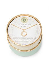 Load image into Gallery viewer, To The Moon &amp; Back Reversible Sea La Vie  Necklace by Spartina
