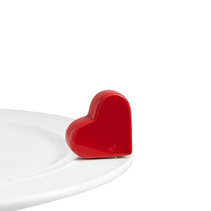 Nora Fleming Minis - Valentine's Day Collection - heart, lips, hugs & kisses