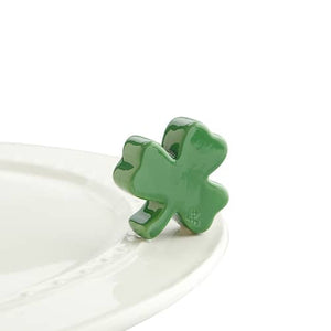 Nora Fleming Minis - St. Patrick's Day Collection - shamrock & St. Paddy's hat