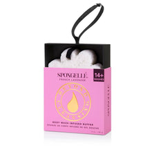 Load image into Gallery viewer, Spongellé French Lavender | Vegan-Friendly Boxed Flower Bath Sponge
