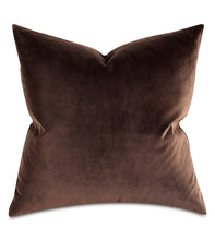 Load image into Gallery viewer, Uma Velvet Decorative Pillow In Brown &amp; Rust
