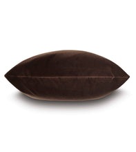 Load image into Gallery viewer, Uma Velvet Decorative Pillow In Brown &amp; Rust
