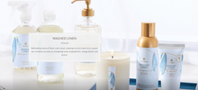 Load image into Gallery viewer, Washed Linen Collection by Thymes - Candle, Fragrance Mist, Hand Wash, Hand Cream &amp; Lotion
