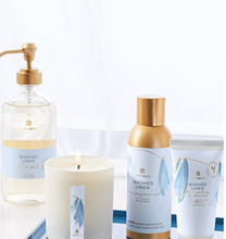 Load image into Gallery viewer, Washed Linen Collection by Thymes - Candle, Fragrance Mist, Hand Wash, Hand Cream &amp; Lotion
