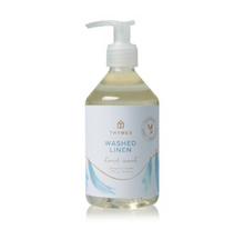 Load image into Gallery viewer, Washed Linen Collection by Thymes - Candle, Fragrance Mist, Hand Wash, Hand Cream &amp; Lotion
