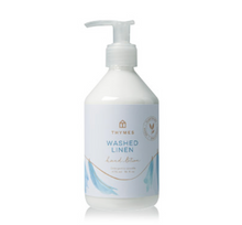 Load image into Gallery viewer, Washed Linen Collection by Thymes - Candle, Fragrance Mist, Hand Wash, Hand Cream &amp; Lotion
