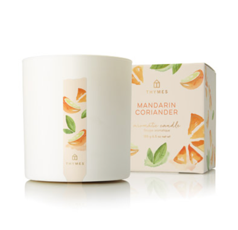 Mandarin Coriander Collection by Thymes - Candle, Fragrance Mist, Countertop Spray, Dish Liquid, Hand Wash, Cream & Lotion