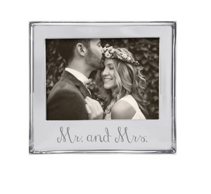 Mr. & Mrs. Signature 5x7 Frame by Mariposa