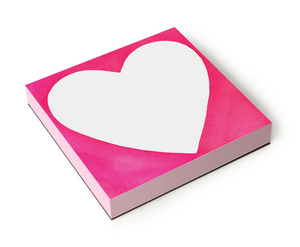 Chubby Heart Notepad