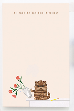 Right Meow Easel Notepad