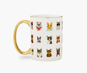 Cool Cats Porcelain Mug