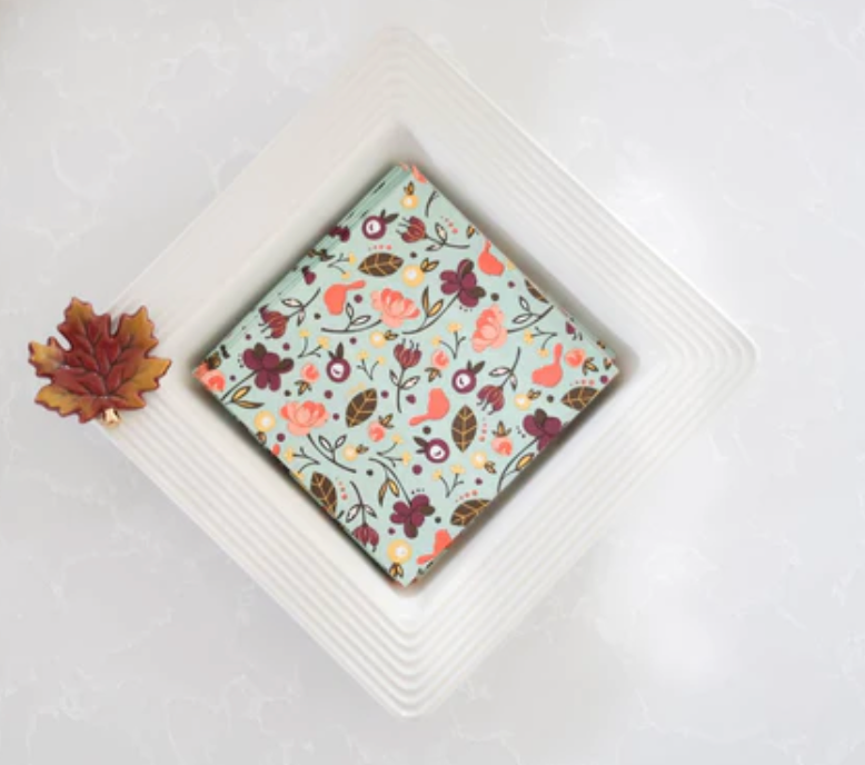 Pinstripes Napkin and Candy Holder