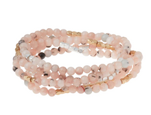 Load image into Gallery viewer, Stone Wrap: Morganite/Black Tourmaline - Stones of Divine Love &amp; Protection
