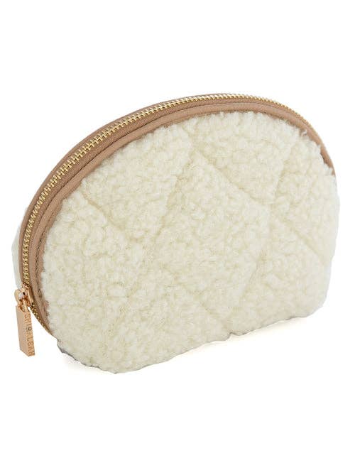 DAVOS COSMETIC POUCH, IVORY