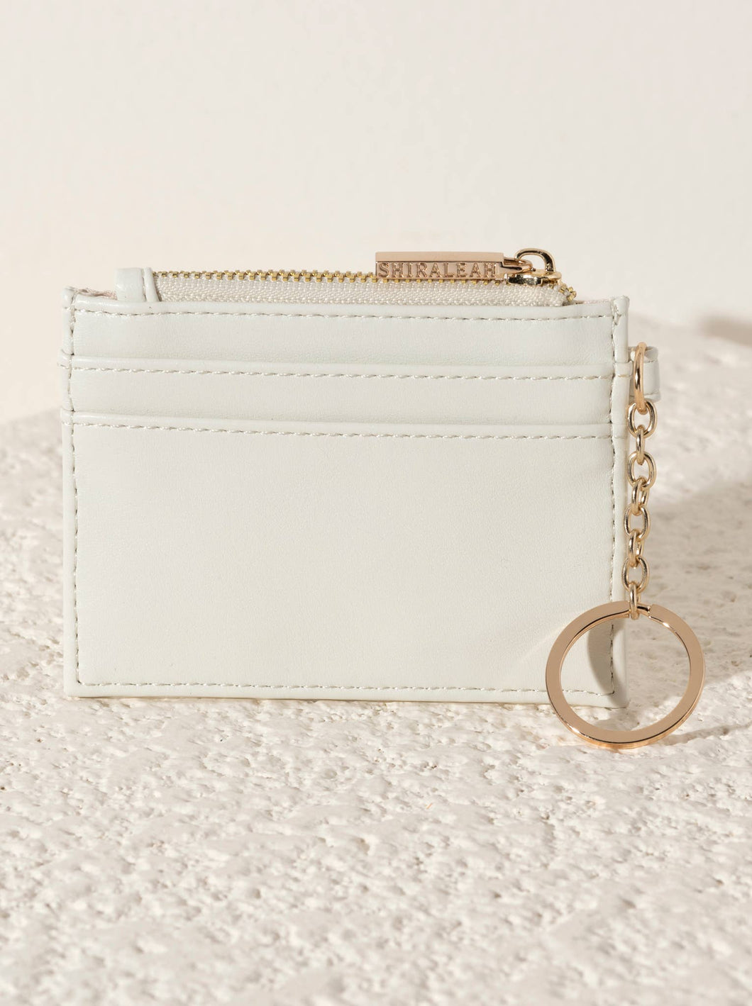 CHARLIE CARD CASE: Ivory