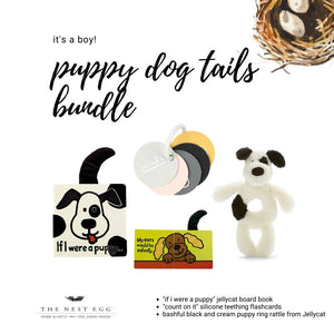 "Puppy Dog Tails" It's A Boy Baby Bundle
