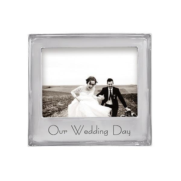 Our Wedding Day Engraved 5x7 Photo Frame