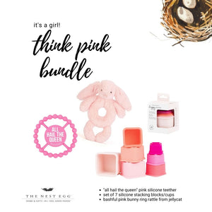 "Think Pink" It's A Girl Baby Bundle