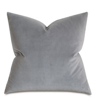 Load image into Gallery viewer, Uma Velvet Decorative Pillow in Teal, Charcoal, Gold &amp; Gray
