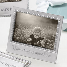 Load image into Gallery viewer, You Are My Sunshine Beaded Engraved 4x6 Frame by Mariposa
